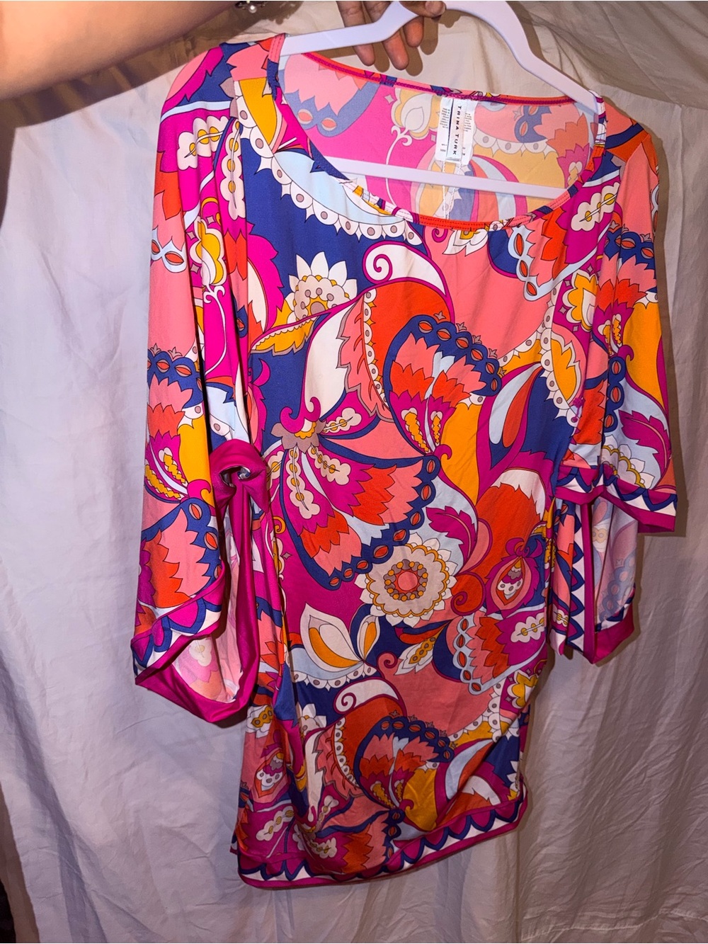 Trina Turk Pink Top/Mini Dress